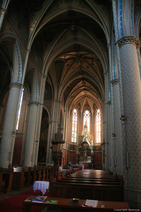 Ludmili's Church Pragues in PRAGUES / Czech Republic 