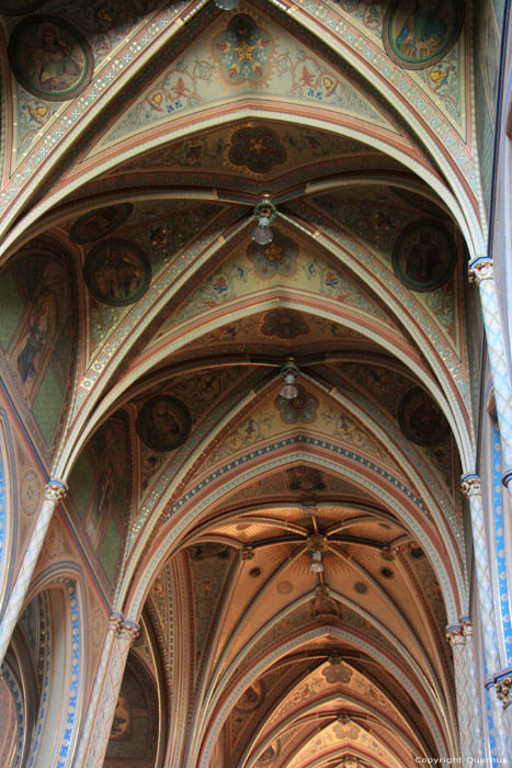 Ludmili's Church Pragues in PRAGUES / Czech Republic 