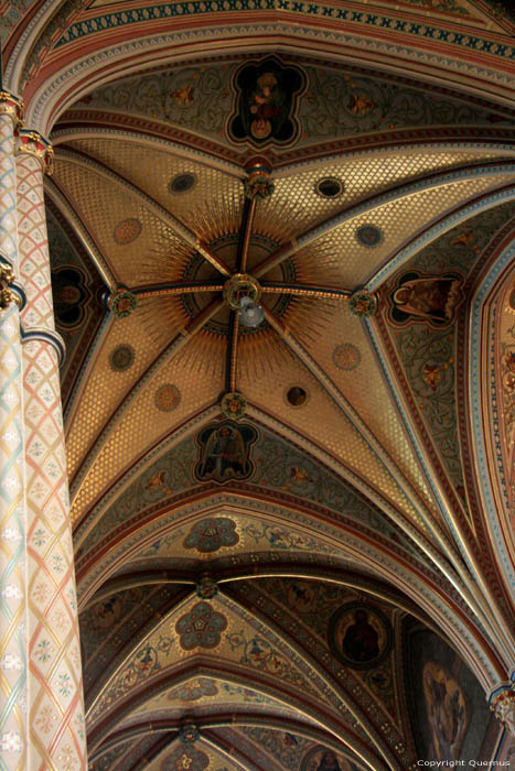 Ludmili's Church Pragues in PRAGUES / Czech Republic 