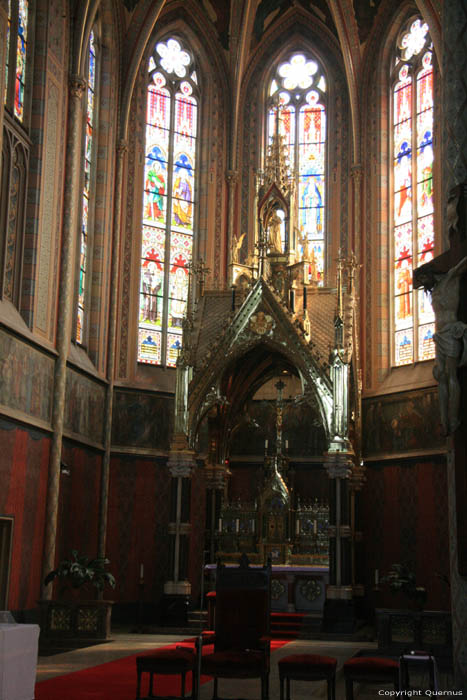 Ludmili's Church Pragues in PRAGUES / Czech Republic 