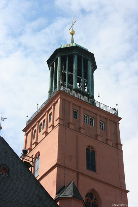 Evangelische Stadskerk (Stadtkirche) Darmstadt / Duitsland 
