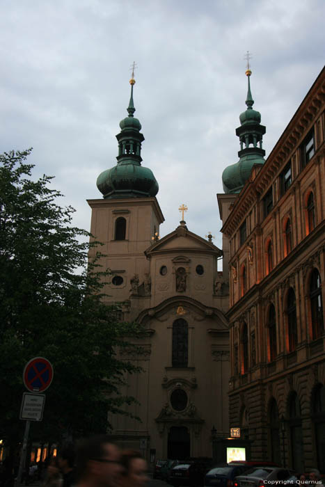 Saint Havla's church Pragues in PRAGUES / Czech Republic 