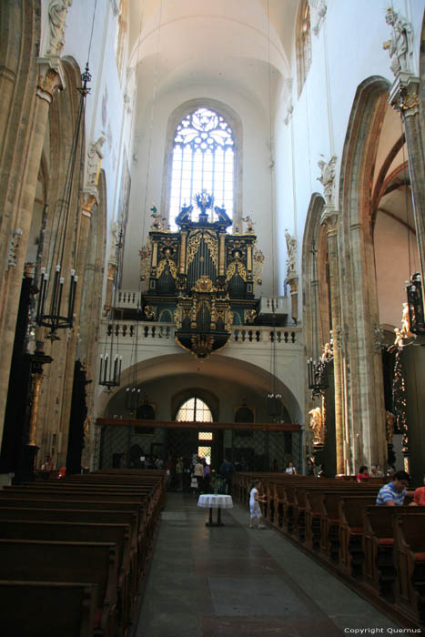 Tynkerk (Kostel Pred Tynem) Praag in PRAAG / Tsjechi 