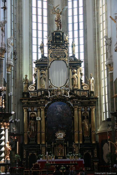 Tyn Church (Panny Marie's church) Pragues  PRAGUES / Rpublique Tchque 