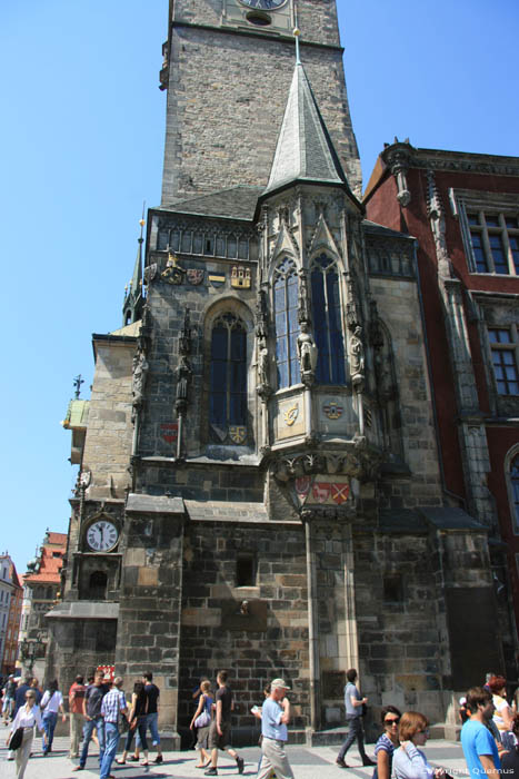 Stadhuis Oude Stad (Staromestska radnice) Praag in PRAAG / Tsjechi 