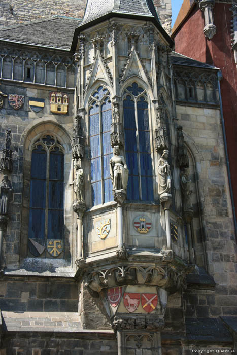 Stadhuis Oude Stad (Staromestska radnice) Praag in PRAAG / Tsjechi 