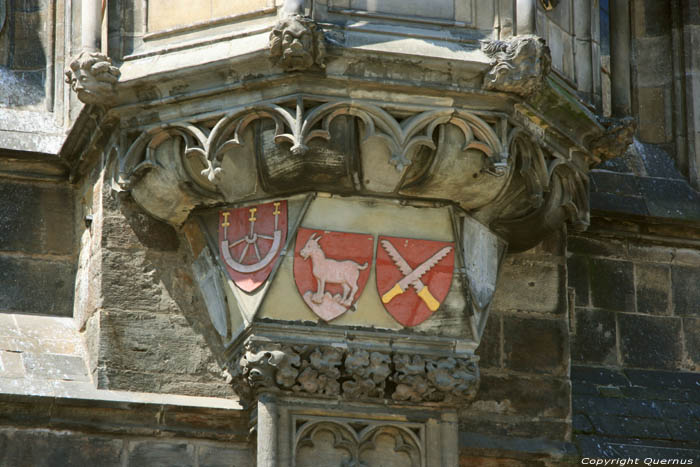 Stadhuis Oude Stad (Staromestska radnice) Praag in PRAAG / Tsjechi 