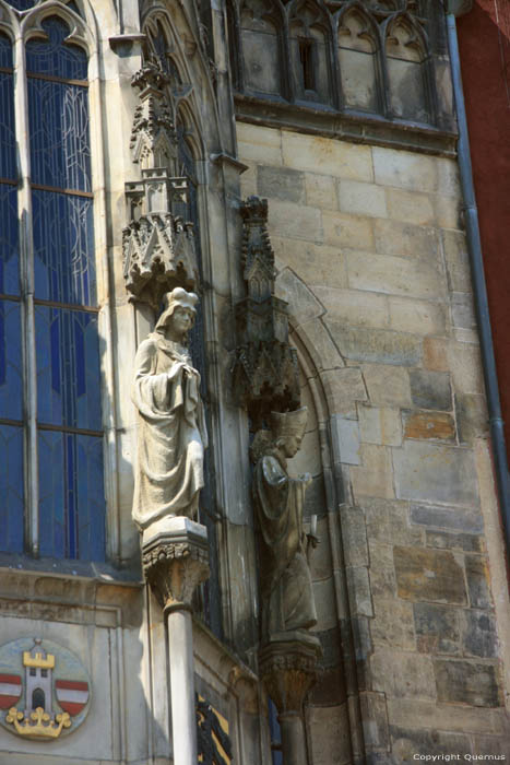 Stadhuis Oude Stad (Staromestska radnice) Praag in PRAAG / Tsjechi 