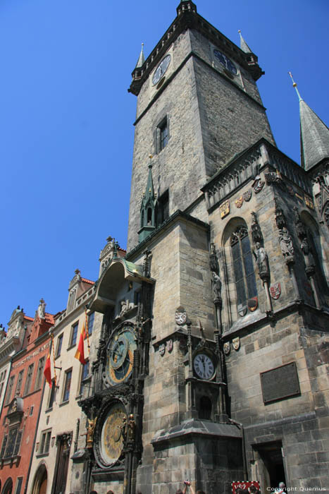 Stadhuis Oude Stad (Staromestska radnice) Praag in PRAAG / Tsjechi 