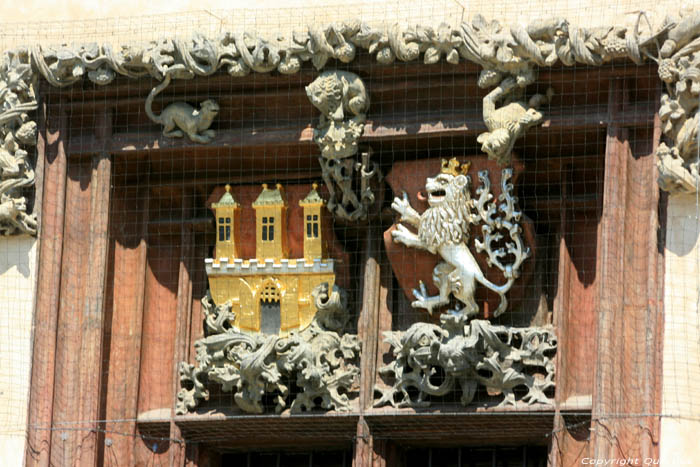 Stadhuis Oude Stad (Staromestska radnice) Praag in PRAAG / Tsjechi 