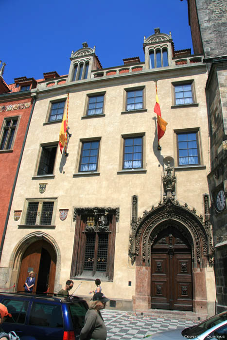 Stadhuis Oude Stad (Staromestska radnice) Praag in PRAAG / Tsjechi 