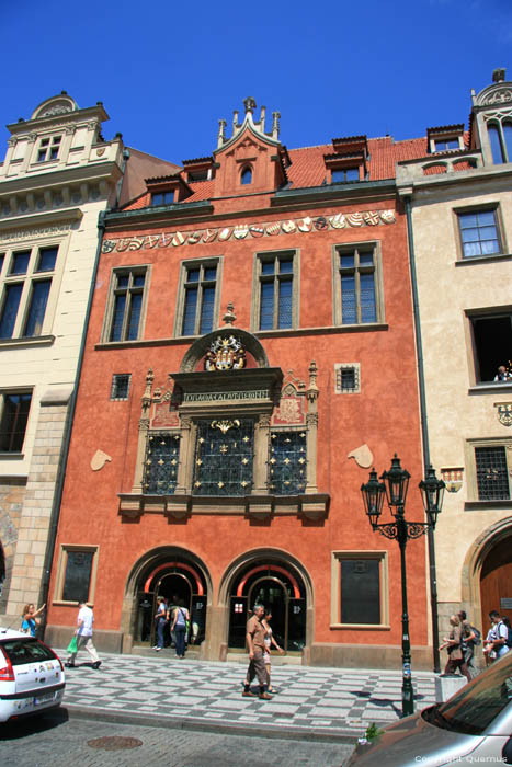 Stadhuis Oude Stad (Staromestska radnice) Praag in PRAAG / Tsjechi 