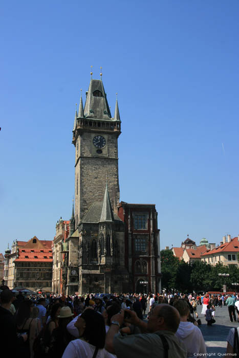 Stadhuis Oude Stad (Staromestska radnice) Praag in PRAAG / Tsjechi 