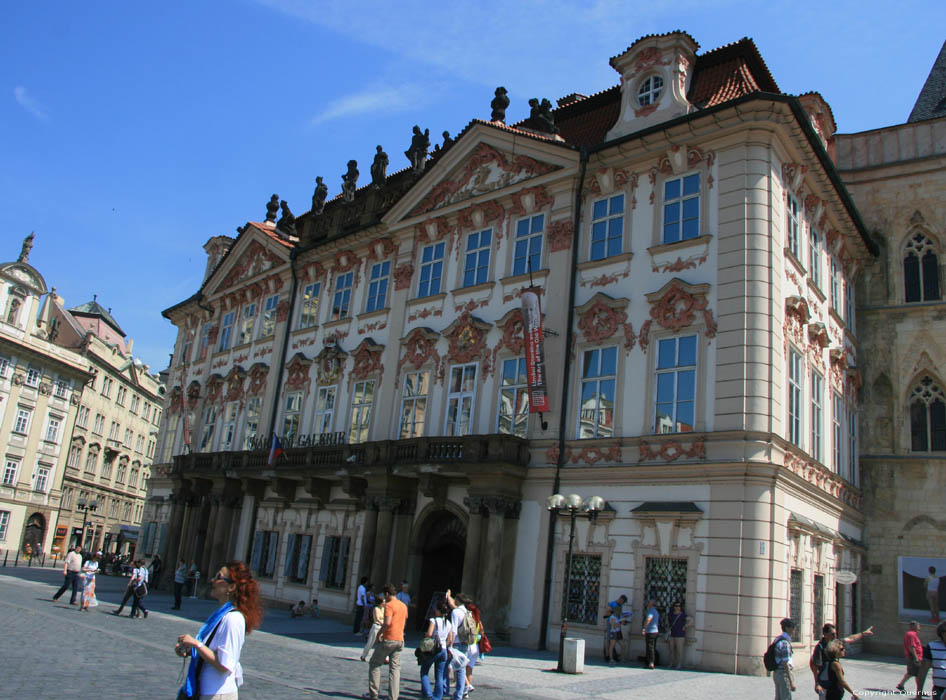 Golz Kinskych's Palace Pragues in PRAGUES / Czech Republic 