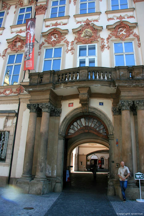 Golz Kinskypaleis (Palac Golz-Kinskych) Praag in PRAAG / Tsjechi 