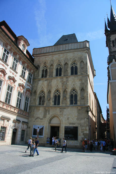 Gothic building Pragues in PRAGUES / Czech Republic 