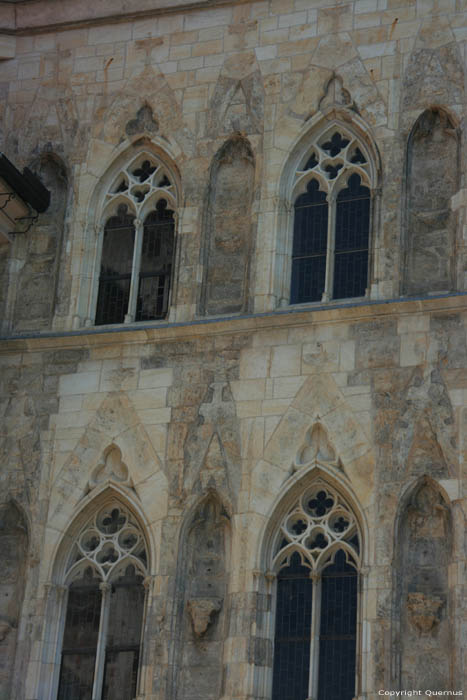 Gothic building Pragues in PRAGUES / Czech Republic 