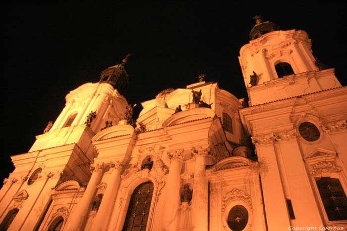 Saint-Nicolas' church Pragues in PRAGUES / Czech Republic 