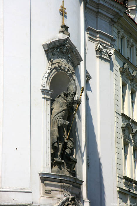 Saint-Nicolas' church Pragues in PRAGUES / Czech Republic 