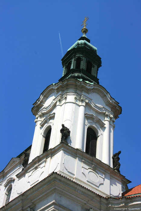 Saint-Nicolas' church Pragues in PRAGUES / Czech Republic 