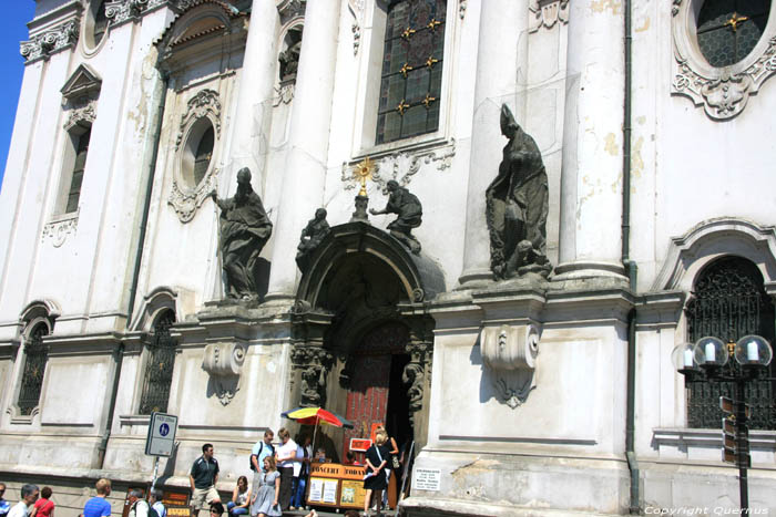 Saint-Nicolas' church Pragues in PRAGUES / Czech Republic 