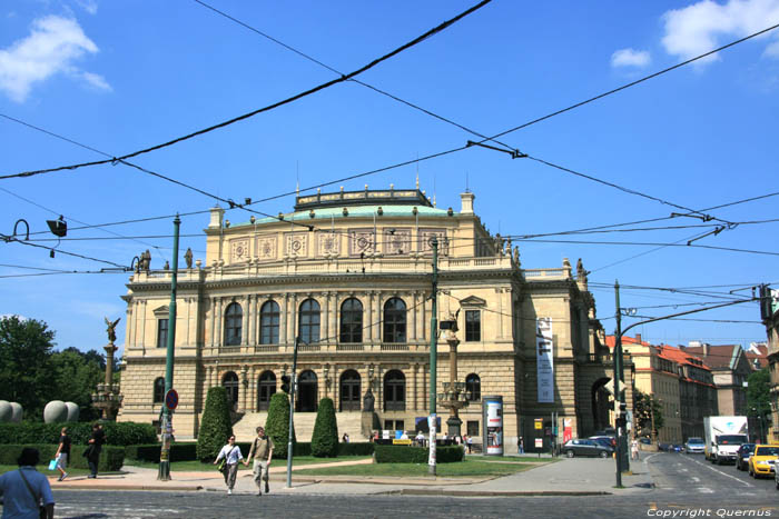 Rudolfinum Schouwburg Praag in PRAAG / Tsjechi 