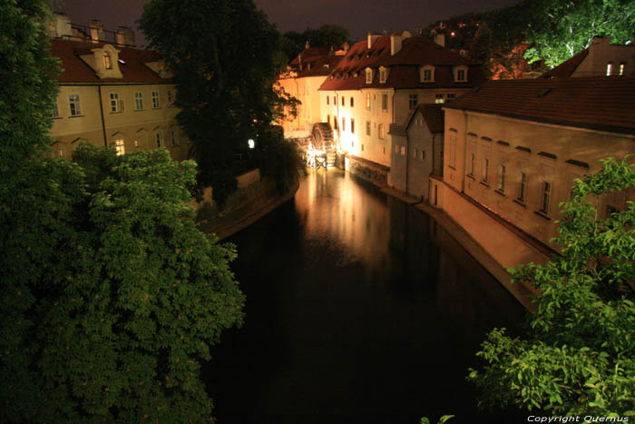 Watermill On Devill's River Pragues in PRAGUES / Czech Republic 