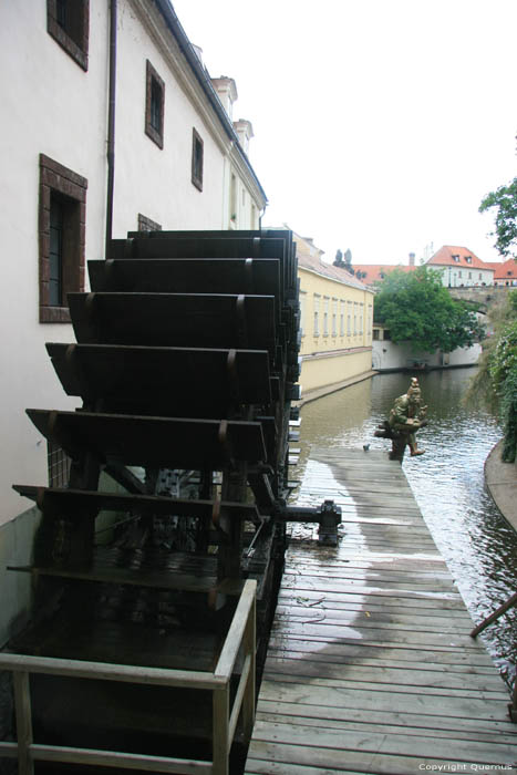 Watermill On Devill's River Pragues in PRAGUES / Czech Republic 