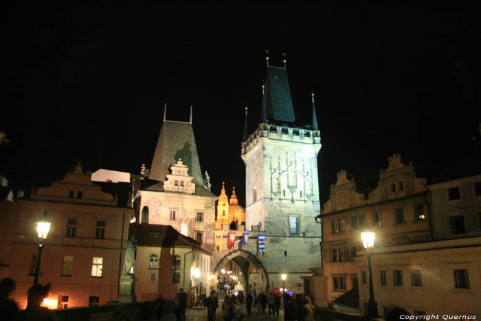 Toren Kleine Zijde Praag in PRAAG / Tsjechi 