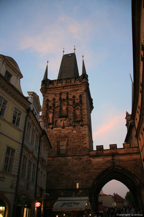 Toren Kleine Zijde Praag in PRAAG / Tsjechi 