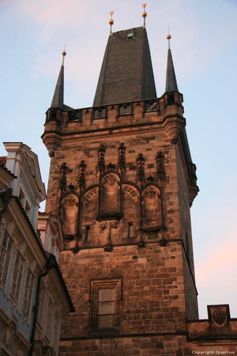 Toren Kleine Zijde Praag in PRAAG / Tsjechi 