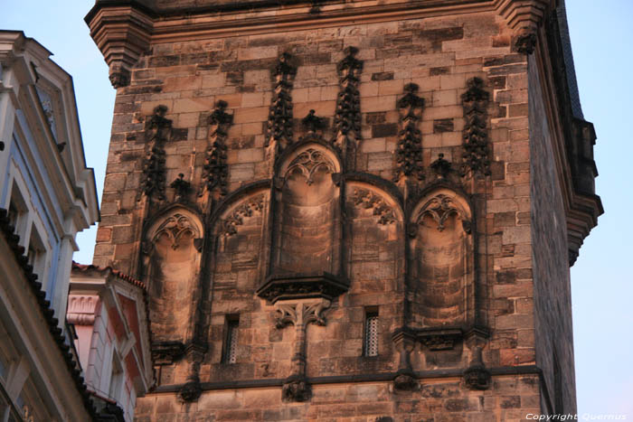 Toren Kleine Zijde Praag in PRAAG / Tsjechi 