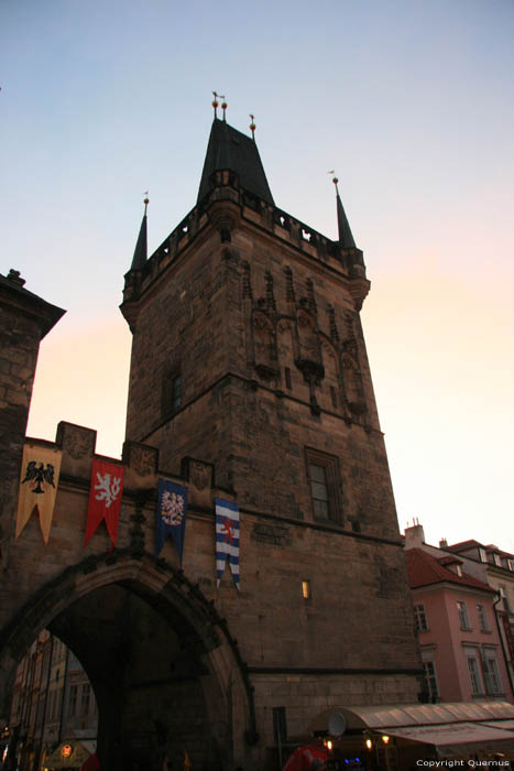 Toren Kleine Zijde Praag in PRAAG / Tsjechi 