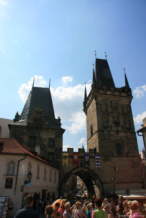 Toren Kleine Zijde Praag in PRAAG / Tsjechi 
