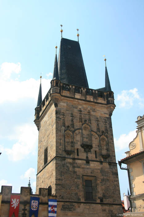 Toren Kleine Zijde Praag in PRAAG / Tsjechi 