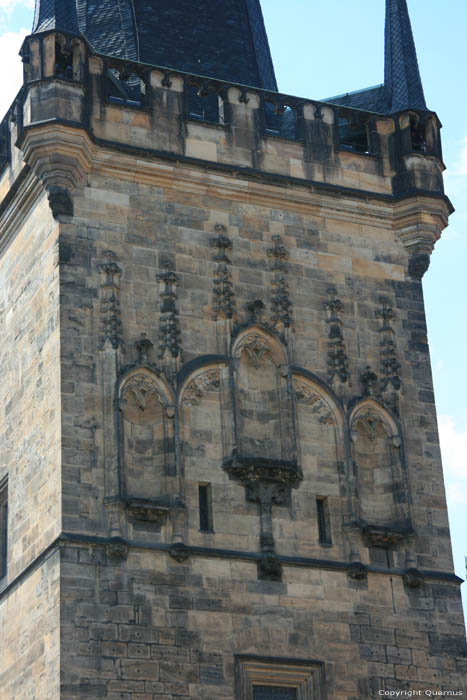 Toren Kleine Zijde Praag in PRAAG / Tsjechi 