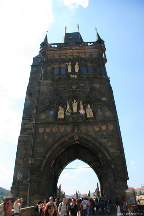 Oudestadsbruggetoren - Gevangenistoren Praag in PRAAG / Tsjechi 