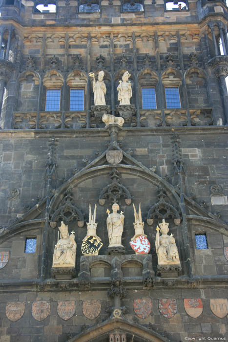 Oudestadsbruggetoren - Gevangenistoren Praag in PRAAG / Tsjechi 