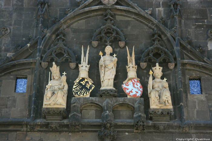 Oudestadsbruggetoren - Gevangenistoren Praag in PRAAG / Tsjechi 