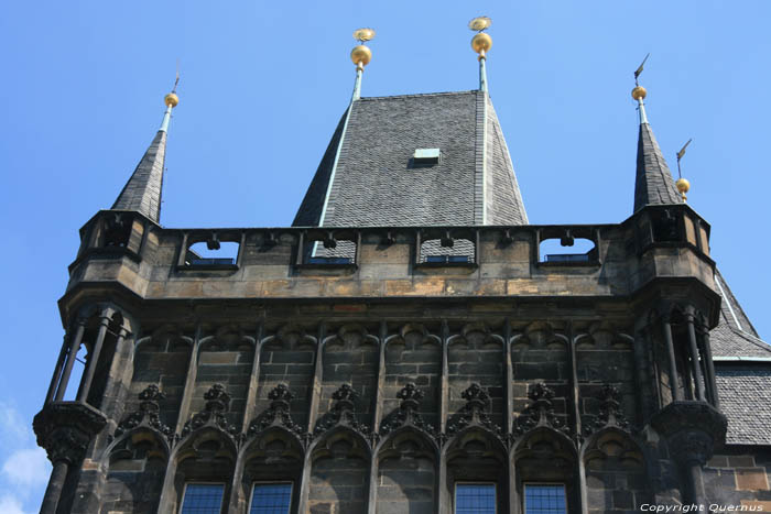 Oudestadsbruggetoren - Gevangenistoren Praag in PRAAG / Tsjechi 