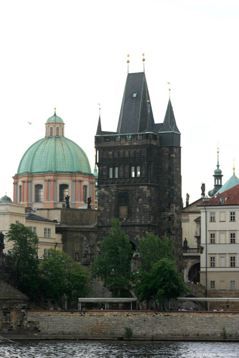 Oudestadsbruggetoren - Gevangenistoren Praag in PRAAG / Tsjechi 