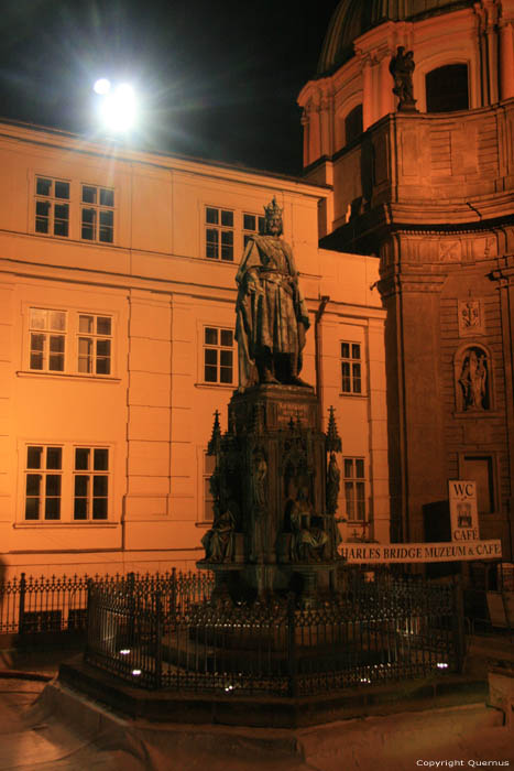 Karolo IV 's statue Pragues in PRAGUES / Czech Republic 