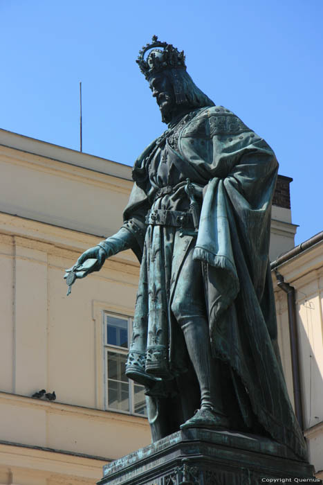 Karolo IV 's statue Pragues in PRAGUES / Czech Republic 