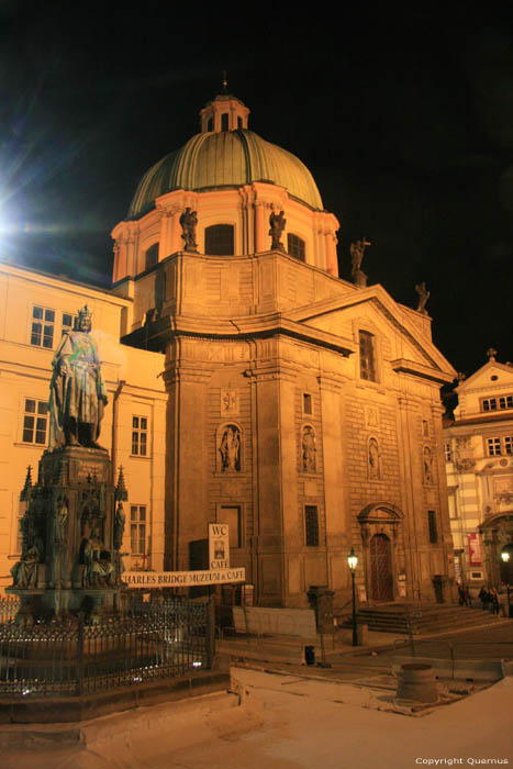 Saint-Francis' church Pragues in PRAGUES / Czech Republic 