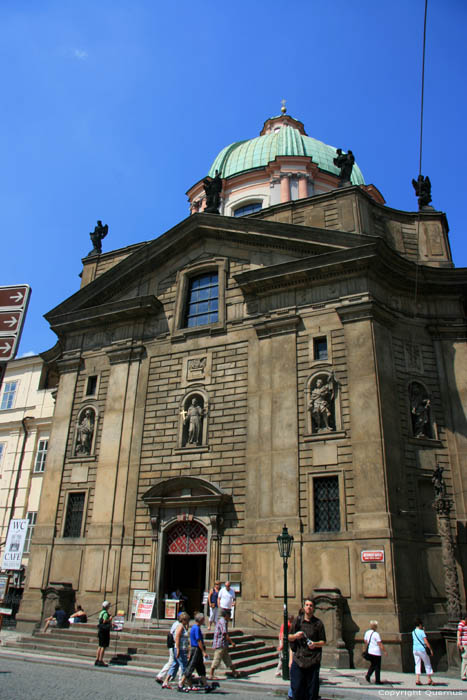 Sint-Franciscuskerk (Koostel Sc.Frantiska) Praag in PRAAG / Tsjechi 