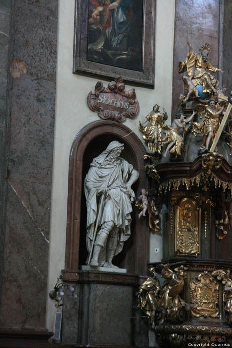 Saint-Francis' church Pragues in PRAGUES / Czech Republic 