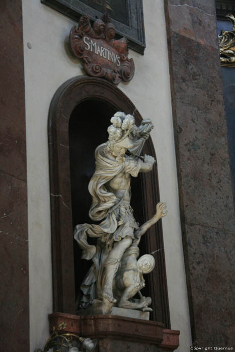 Saint-Francis' church Pragues in PRAGUES / Czech Republic 