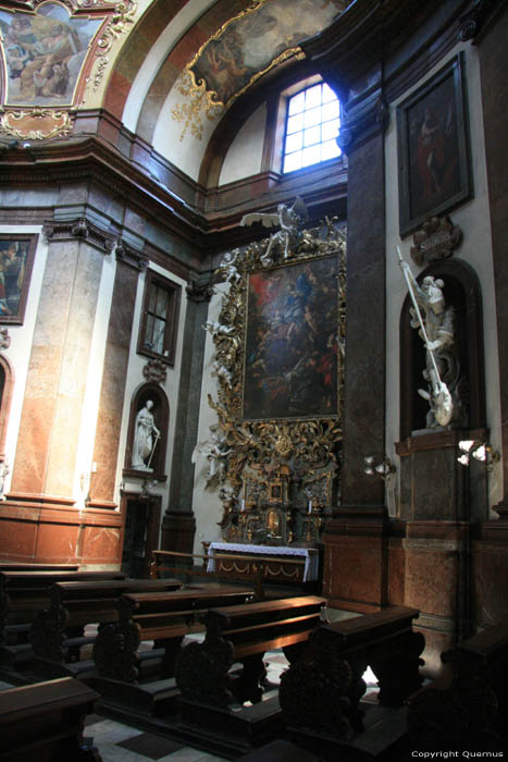 Saint-Francis' church Pragues in PRAGUES / Czech Republic 