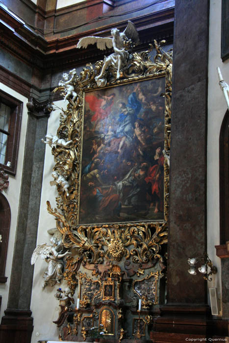 Sint-Franciscuskerk (Koostel Sc.Frantiska) Praag in PRAAG / Tsjechi 