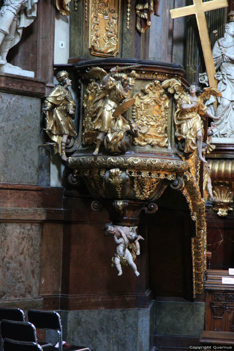 Saint-Francis' church Pragues in PRAGUES / Czech Republic 